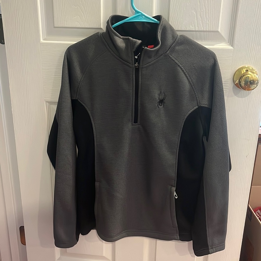 Men’s small Spyder quarter zip NWOT